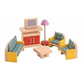 Plan Toys: Living Room Dolls House Furniture