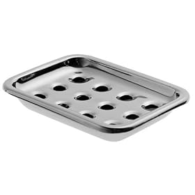Steeltek Basic Rectangular Stainless-Steel Soap Dish