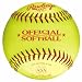Sporting Goods : RAWLINGS 11'' or 12'' SOFTBALL - OPTIC YELLOW LEATHER COVER, .47 COR