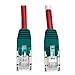 TRIPP LITE Cat5e Molded Crossover Patch Cable RJ45, M/M, Red 10-Feet (N010-010-RD)