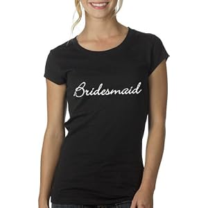 Bridesmaid Sheer Ladies Cut Tee Multiple Colors Available