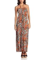 Aftershock Vestido Largo (Naranja)