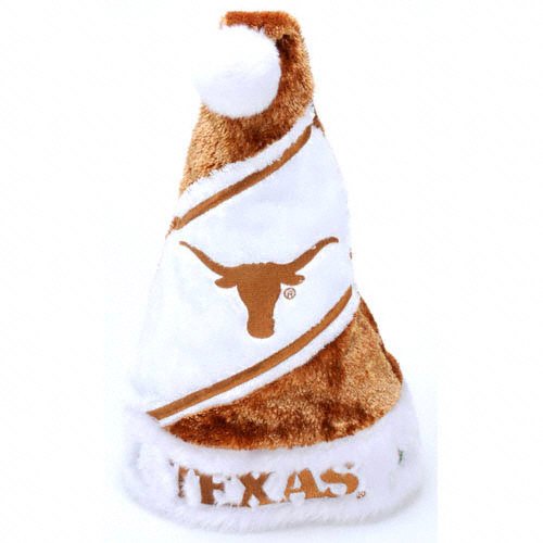 Texas Longhorns HIMO Colorblock Santa Hat