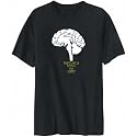 T-Shirt Mens Black Harmonica keeps me sane Instruments