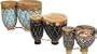 CasaPercussion Clay Bongo Double Drums (Small)