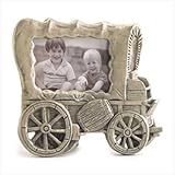 Pewter Stagecoach Photo Frame - Style 37938