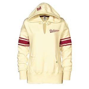 Buy Alabama Crimson Tide Ladies At The Half Hooded Sweatshirt by ESPNU