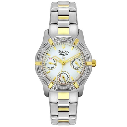 Bulova Womens 98W01 Marine Chronograph Watch
