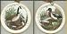 Pair of Quilted Hoops with Gamebirds