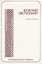 Ilokano Dictionary. (Pacific and Asian Linguistics Institute. Pali Language Texts)