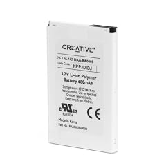 Ersatzakku f�r Creative Zen Micro, Zen MicroPhoto (BA20603R69900, DAA-BA0005, DAA-BA0009)