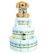 "Mama & Me" Baby Boy 3-Tier Diaper Cake (2 Colors)