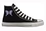 Chuck Taylor All Star Hi Top Custom with Purple Butterfly