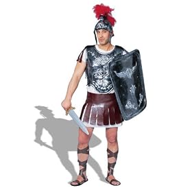 Roman 5pc Armor Set Adult Costume Adult (Standard One-Size)