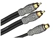 Monster THXAIYF THX Certified Mono Female RCA to Stereo Male RCA Cable Adapter