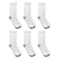 Mens C9 by Champion&reg; 6pk Crew Sock White