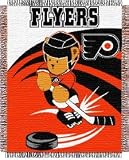 Philadelphia Flyers Woven Jacquard Baby Blanket Throw - 36 x 46