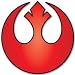 Search : Star Wars Rebel Alliance car bumper sticker 4" x 4"