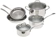 Calphalon Tri-Ply Stainless 8-Piece Cookware Set