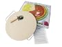 Sassafras 14-3/4-Inch Round Superstone Baking Stone with Rack and Cutter