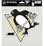 Pittsburgh Penguins 8x8 COLOR Die Cut Window Cling