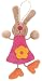 Sigikid 37233 - Hase pink, Soft-Tags