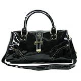 MP09 Women Doctor Style Handbag Black Patent 41ZJDOwqpYL. SL160 MP09 Women Doctor Style Handbag Black Patent