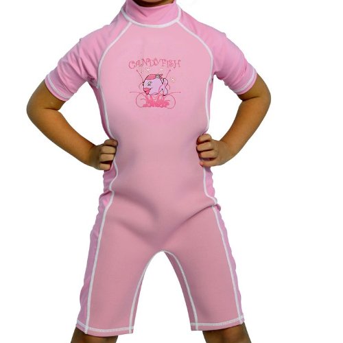 iQ-Company Kinder UV-Anzug UV Thermo Shortie Candyfish, 2335_lilac, 104, 688316_2335_104
