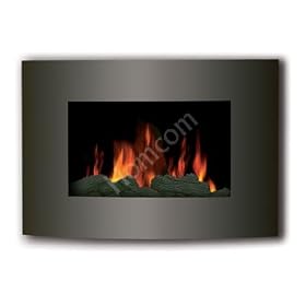 Electric Fireplace Deluxe Winter Home Fire Place