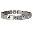 Titanium Men's Link Bracelet 10mm Wide - 8.5 Inches