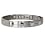 Titanium Men's Link Bracelet (10mm Wide) 8.5 Inches