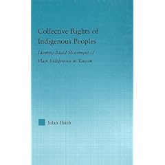 Collective Rights of Indigenous Peoples: Identity-based Movement of Plain Indigenous in Taiwan