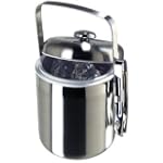 Galaxy Satin Finish Ice Bucket with Tongs $34.99