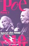 Revue Po�sie 1 Vagabondages, num�ro 34 : Sp�cial L�o Ferr�