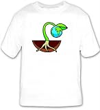 T-shirt with plant, environment, roots