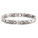 Sabona Executive Nails Head Duet Magnetic Bracelet, Size XL