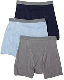 BVD Men's Boxer Brief, 3-Pack