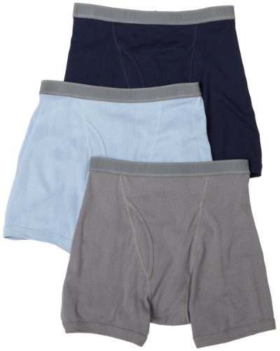 BVD Men's Boxer Brief, 3-Pack