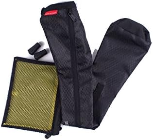 Trekking Poles Carrying Storage Bag / Rubber Tip (Black)