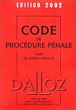 Revue Dalloz  / Code de procédure pénale, édition 2002