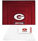 University Of Georgia Bulldogs Bedding - NCAA Comforter and Sheet Set Combo