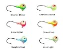 Lindy Max Gap Jigs Color: Moon Light; Weight: 1/16 oz.