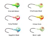 Lindy Max Gap Jigs Color: Moon Light; Weight: 1/8 oz.