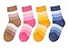 SDBING 4 Pack Winter Warm Unisex Children Stripes Cotton Socks 3-5,6-8,9-12 Year old