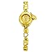 ThaiTime 5pcs New Golden Fashion Women Girls Quartz Wrist Watches