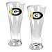 Green Bay Packers 2 Piece Pilsner Glass Set
