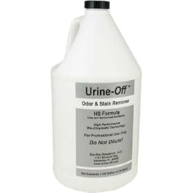 Urine Off Dog & Puppy Stain & Odor Remover Gallon