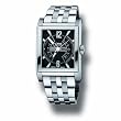 Oris Men's 58576227064MB Artelier Rectangular Titan Day/Date Automatic Black Watch