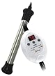 HMO 50: Finnex 50 Watt w/ Memorized Digital Controller Aquarium Titanium Heater (10-20 Gallons)