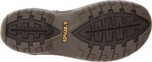 Teva Men's Tanza Leather Brown Sandal 1000183 7 UK, 8 US